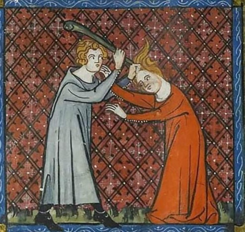 ilustracion medieval de Román de la Rose, Chantilly, Museo Condè.2